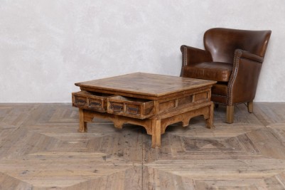 coffee table with draws